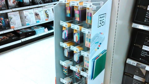 Post-it Office Depot Floorstand